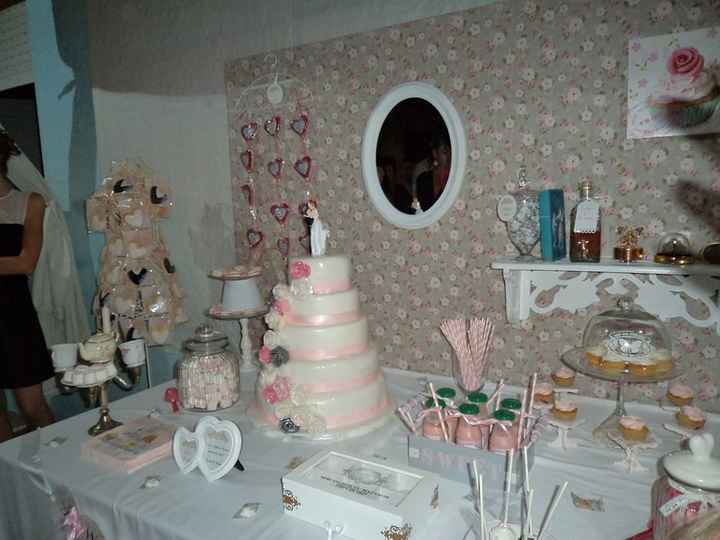 Notre sweet table vue de près
