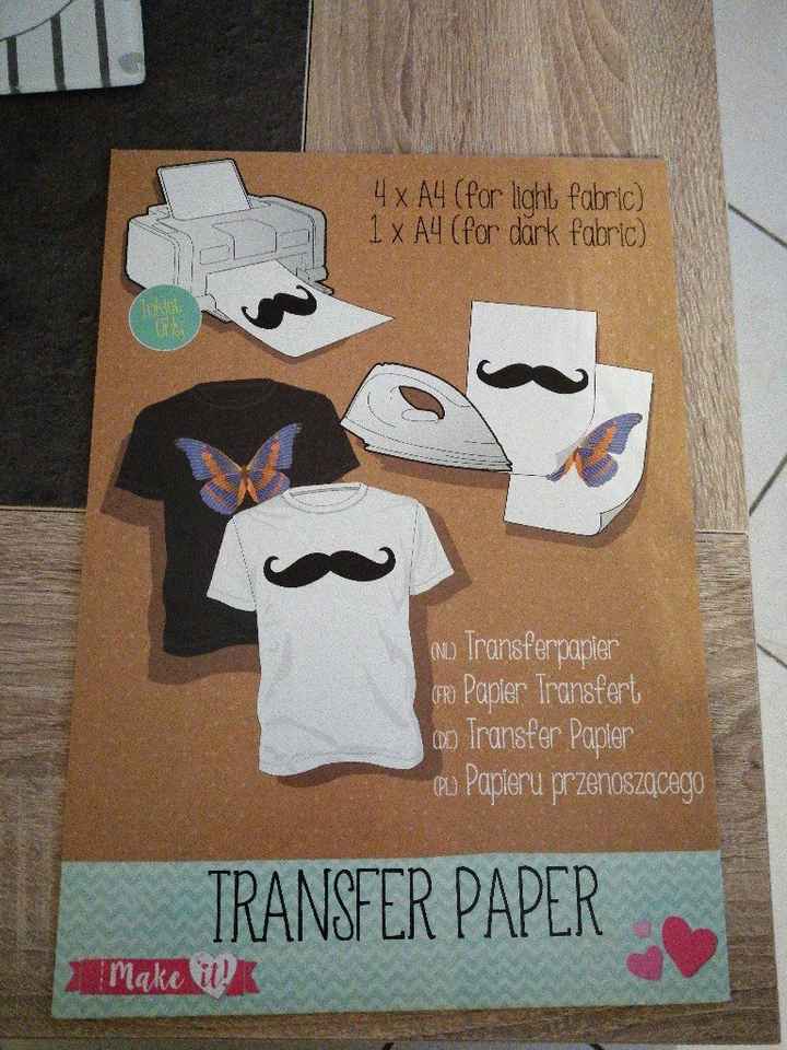 Papier transfert - 1