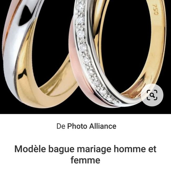 Bague de fiançailles ? Zirconium ? 1