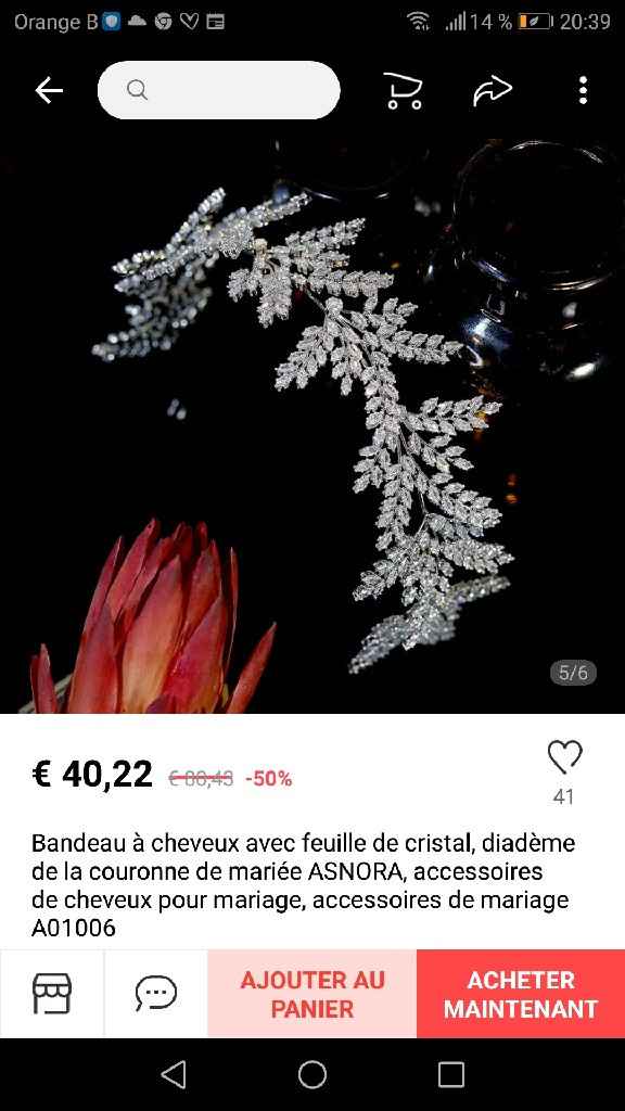 Recherche bijoux pour cheveux - 1