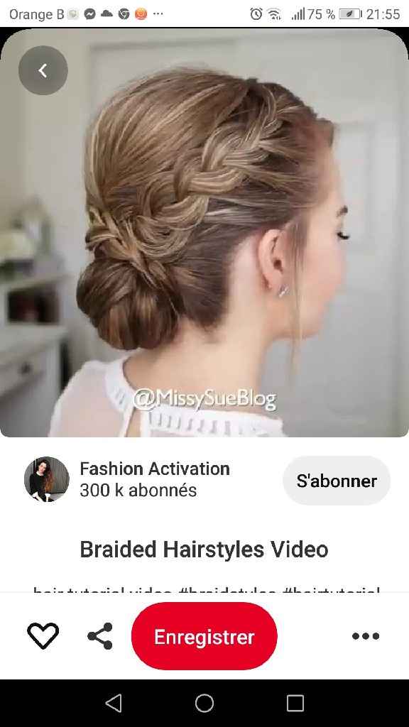 Avis chignon mariage - 3