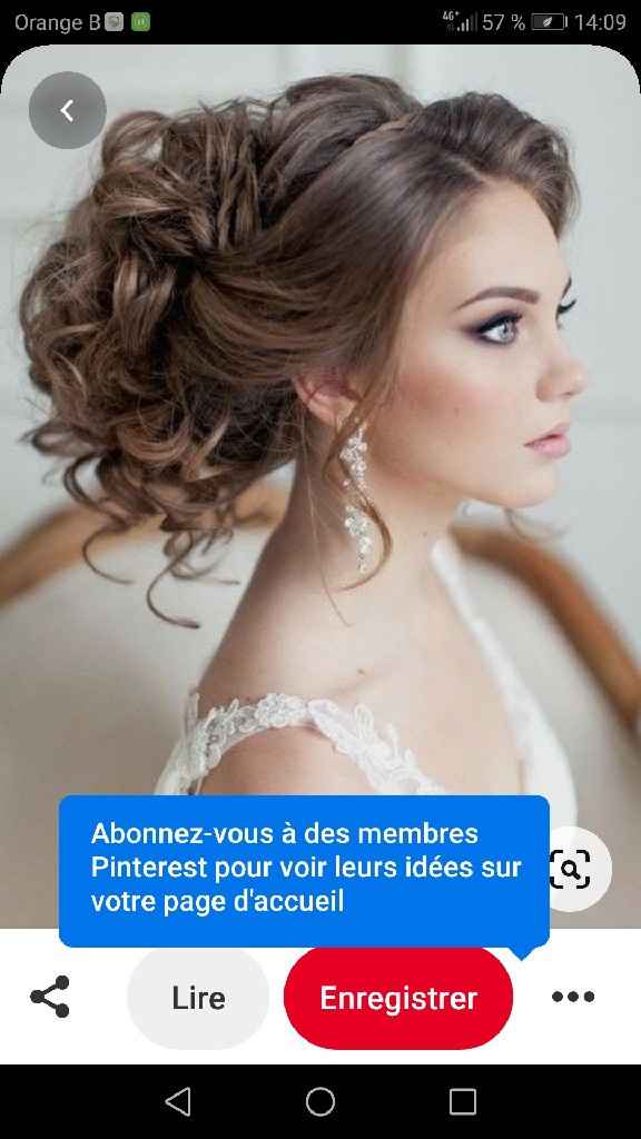 Avis chignon mariage - 2