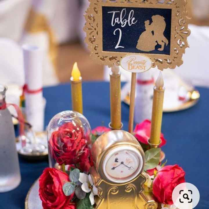 Mariage thème film de disney - 3