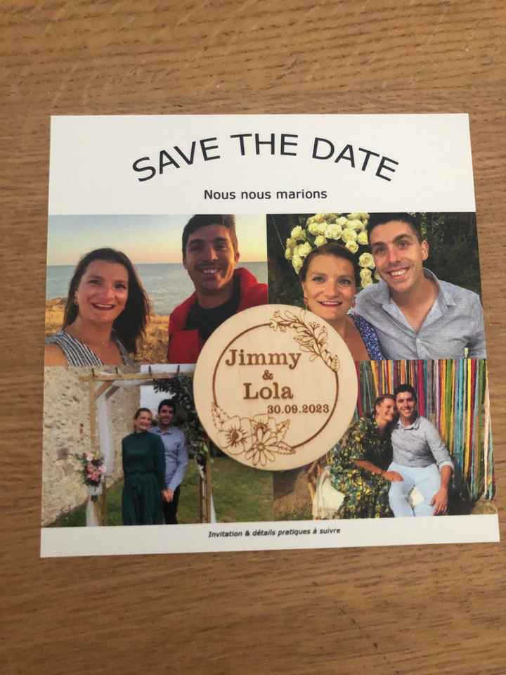 Tu envoies un Save-the-Date ? - 1