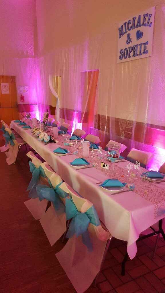 Salle prête pour le jour j tant attendu !! - 6