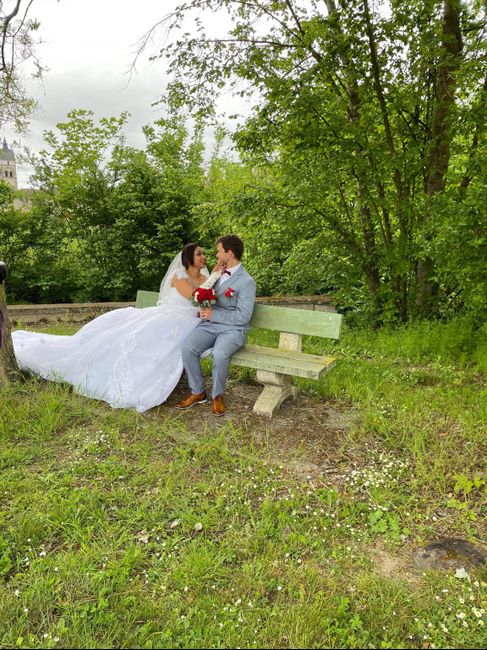 Mariage pluvieux, dans le jardin 15 mai 2021 3