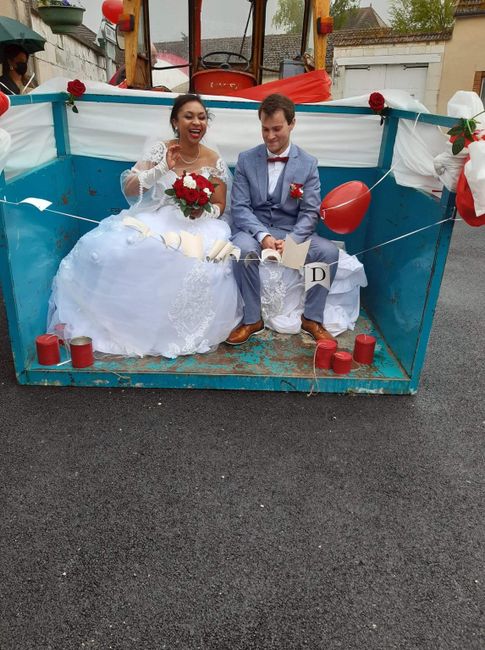 Mariage pluvieux, dans le jardin 15 mai 2021 4