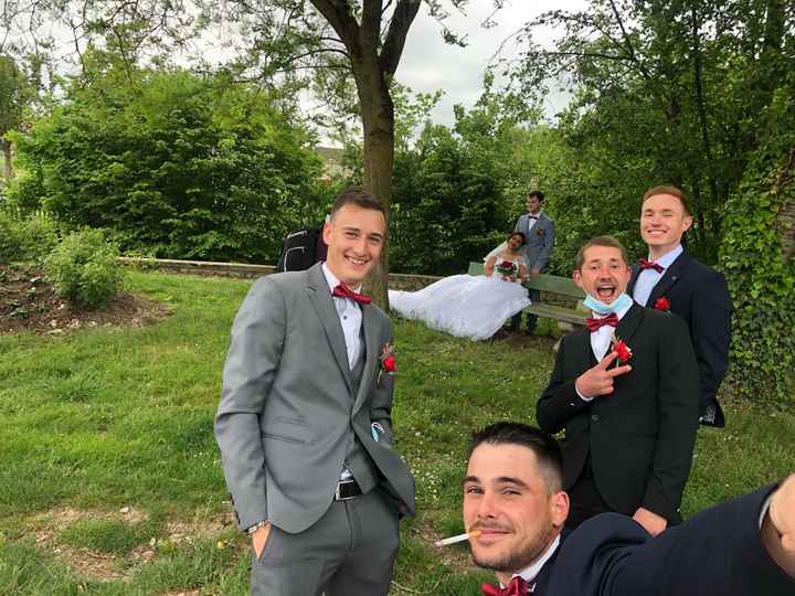 Mariage pluvieux, dans le jardin 15 mai 2021 - 5