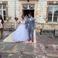Mariage pluvieux, dans le jardin 15 mai 2021 - 1