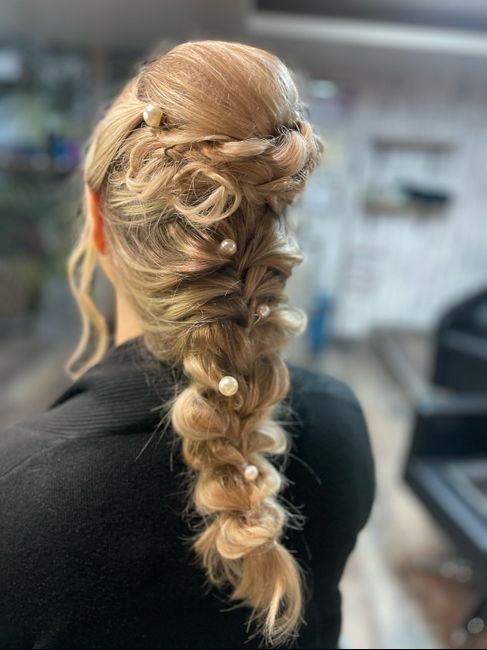 Essai coiffure et maquillage 😍😍😍 1