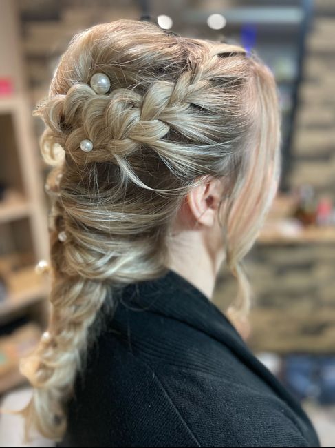 Essai coiffure et maquillage 😍😍😍 2
