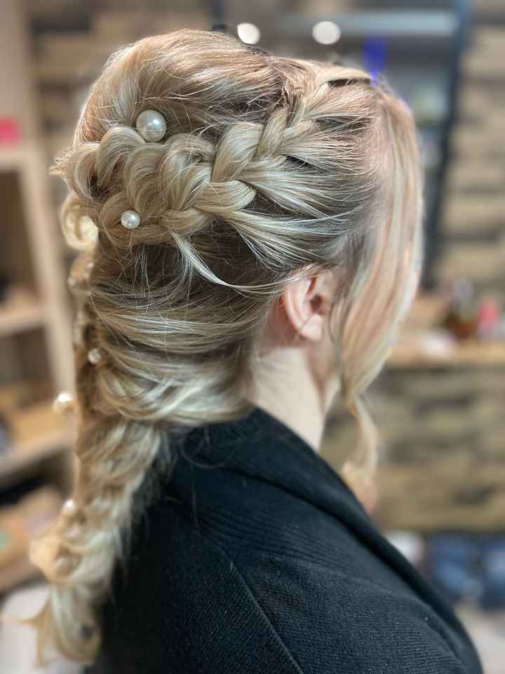Essai coiffure et maquillage 😍😍😍 - 2