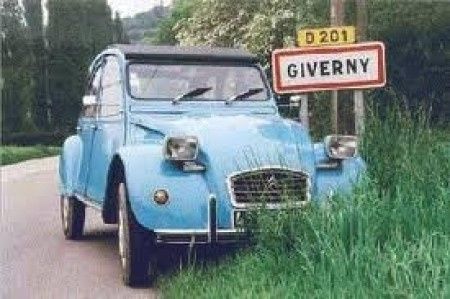 2CV voiture mariés