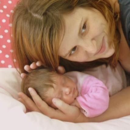 les 1er moments avec notre petite puce