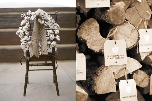 thème rustique chic (hiver)
