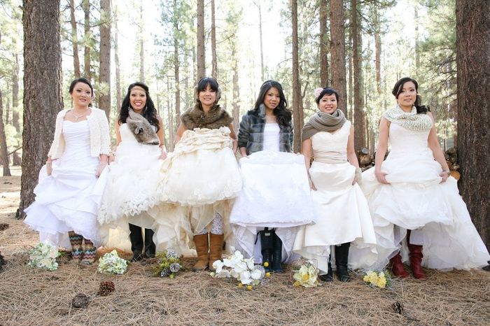 thème rustique chic (hiver)
