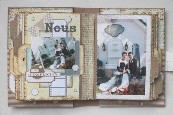 album DIY scrapbooking