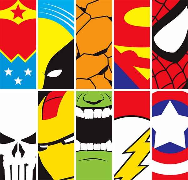 thème super heros