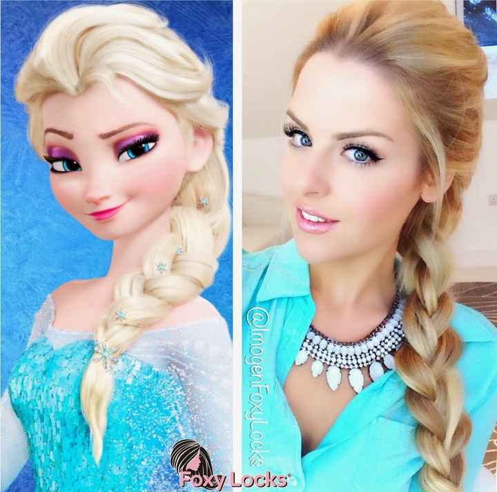 coiffure disney