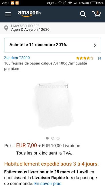 Papier calque 90g introuvable? - 1