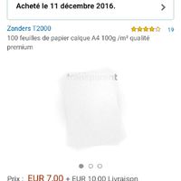 Papier calque 90g introuvable? - 1