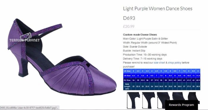 Light Purple Women Dance Shoes 