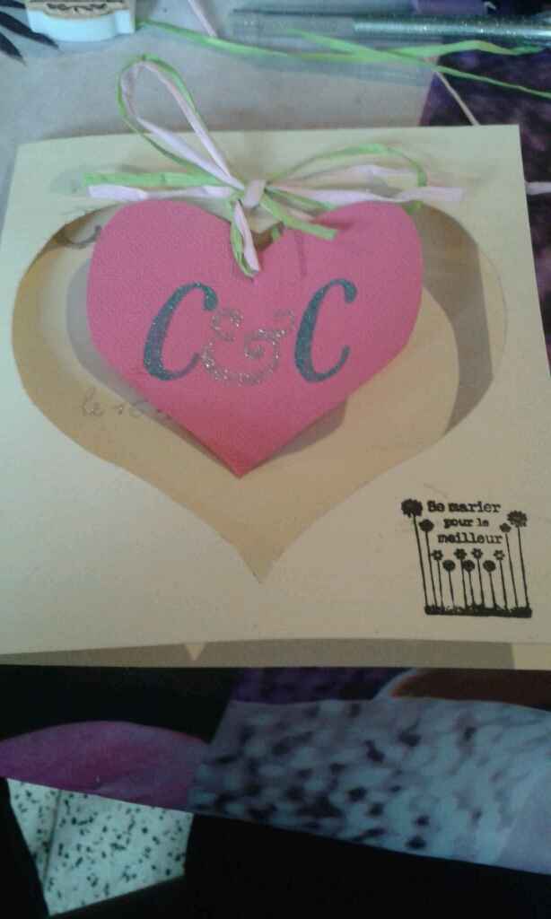 Besoin d aide pour mes faire part - 1