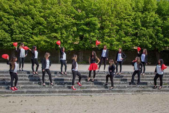 shooting entre copine au chateau de Fontainebleau 