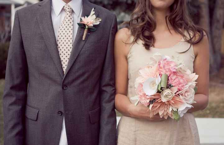 bouquet de fleur en papier