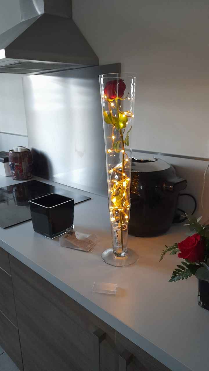 Déco centre de table buffet. - 1