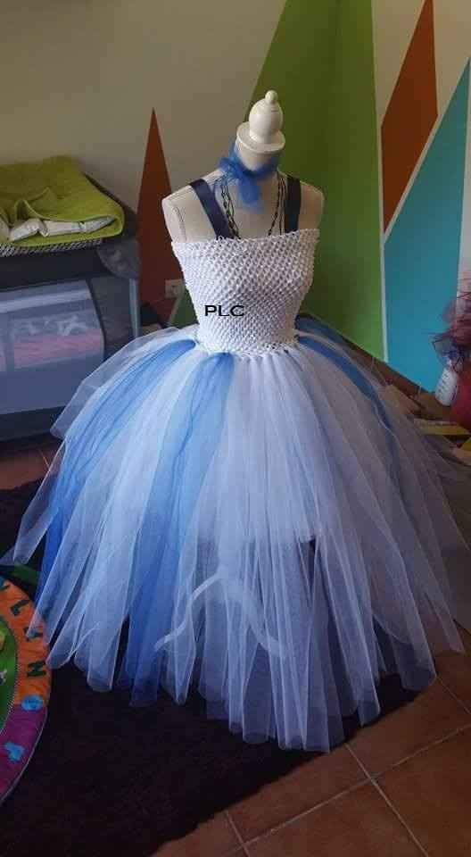 Robe de mes filles (elles auront la même), longue pour la cérémonie