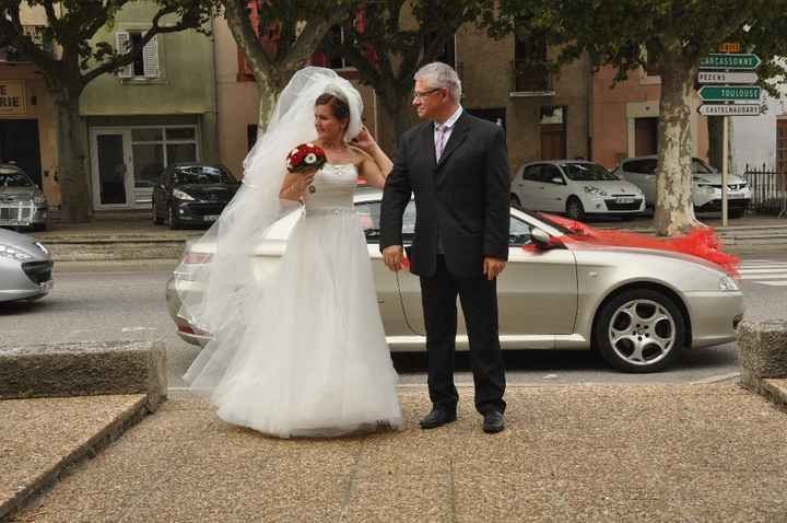 Prête à entrer dans la Mairie