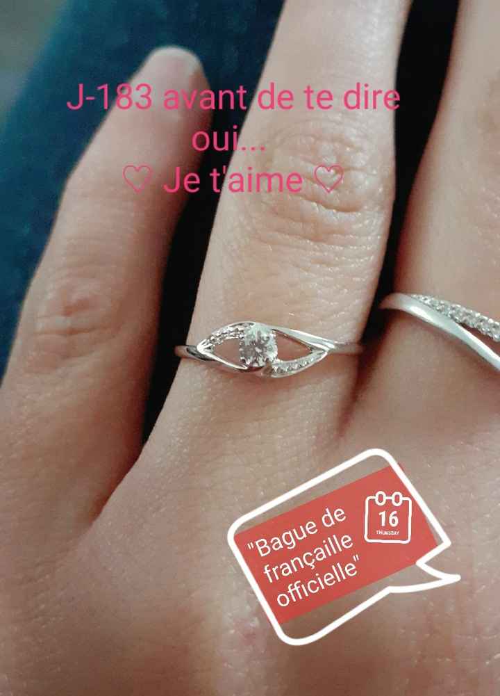 Et la bague de fiançailles alors ?? - 1