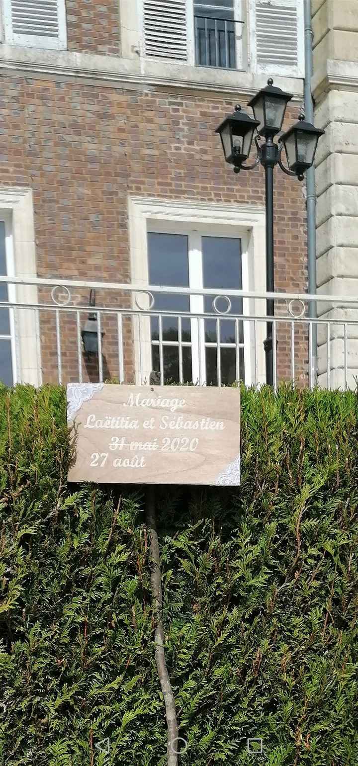 Changement de date et cadeaux aux invités - 1