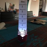 Menu papier calque - 1