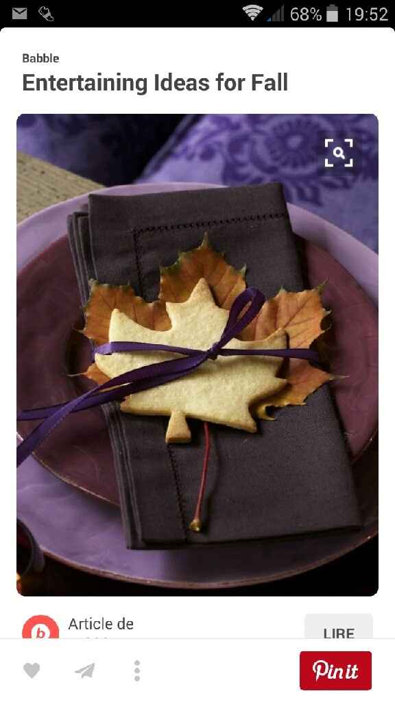 Décorations automnales - 1