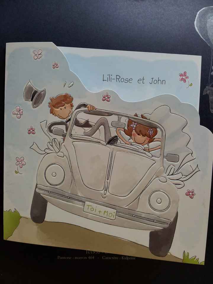 Faire part de nos fiancailles