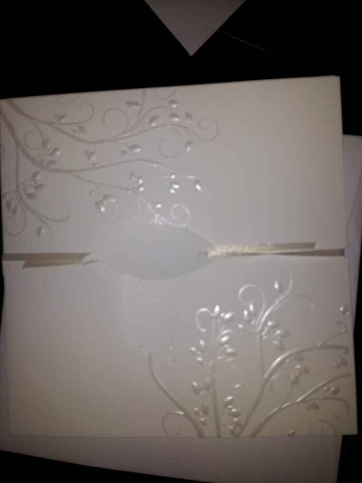 Faire part pour notre mariage