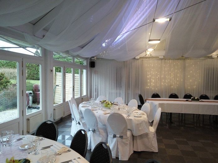 Salle et nappage