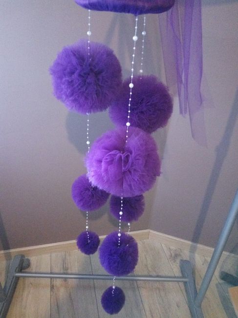 Suspension violette