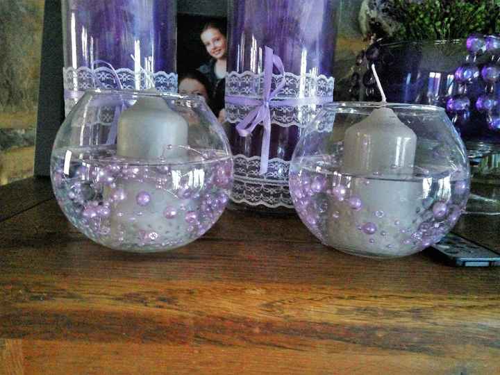 Photphores perles d'eau et guirlandes de perles (les perles d'eau ne sont pas encore gonflées, on ne