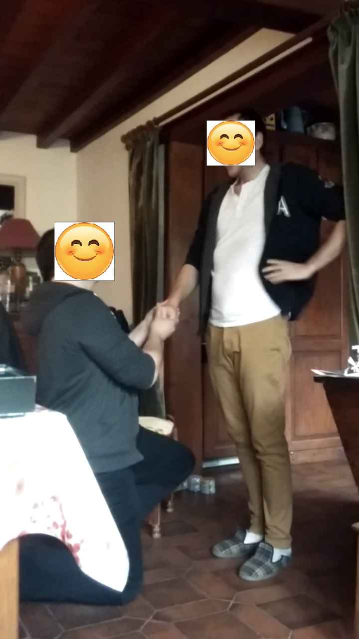 Monsieur demande à son témoin 