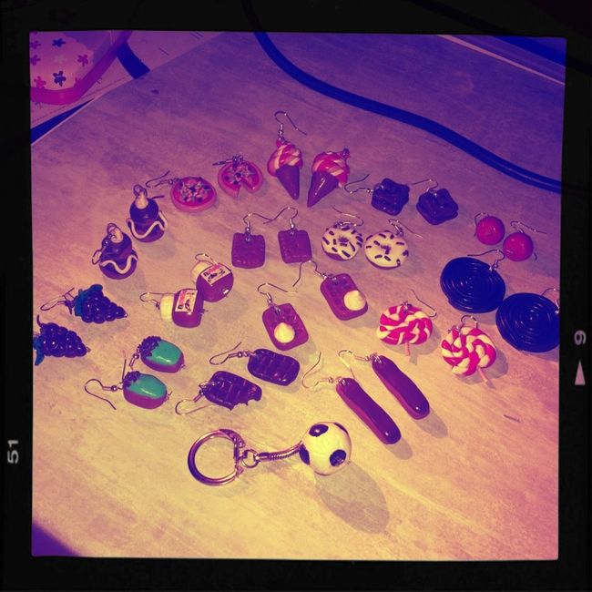 creation de boucles d'oreilles 