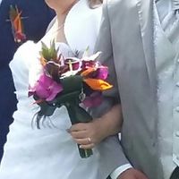 Médaillon bouquet de mariée - 1