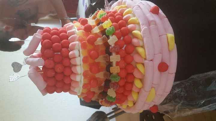 Pièce montée bonbon - 1