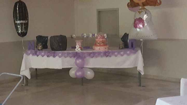 Notre salle prête en partie pour aujourd'hui - 3