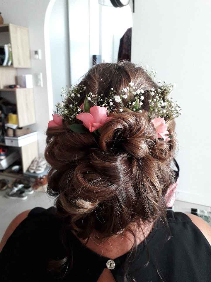 Ma robe + essai maquillage et coiffure : besoin de votre avis - 2