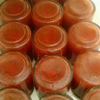 Cadeaux invités repas: des confitures maison! - 1