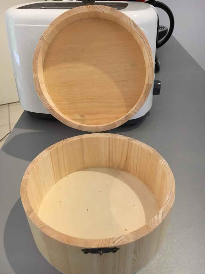 Boîte - coussin alliances - 1