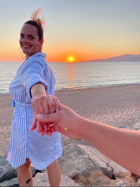 Il a fait sa demande. ♥️ - 2